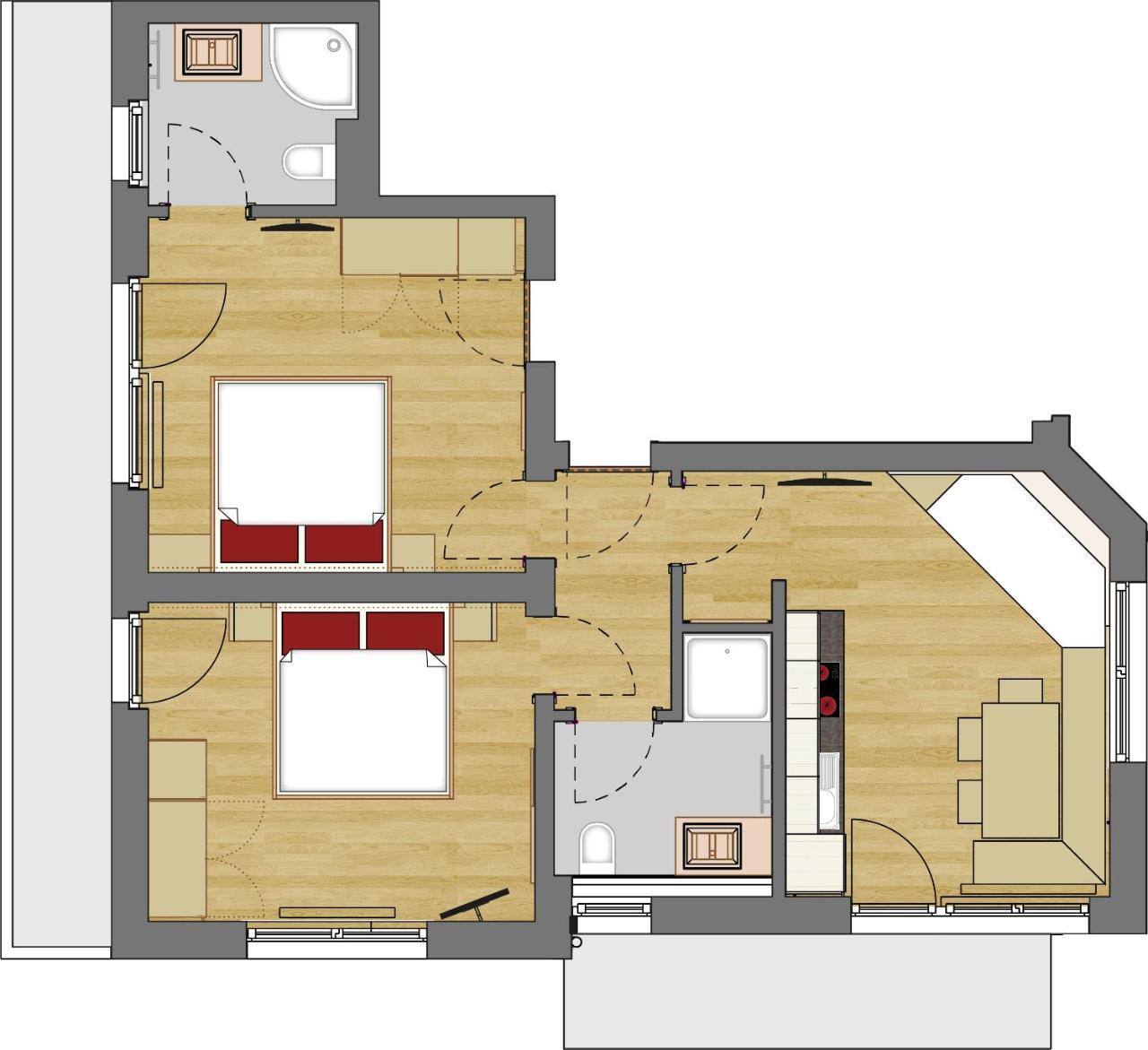 Apartment Kristall Finkenberg Bagian luar foto